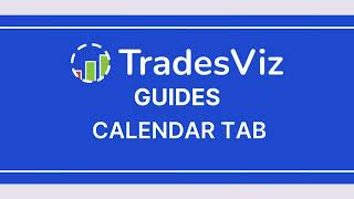 TradesViz Trading Journal  Trading Calendar [upl. by Irab]