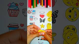 My Stickers book 😁art drawing short video shortsshortviraltrending [upl. by Adnaral791]