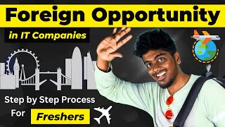 😱Freshers Plan like this to get onsite✈️ Opportunity in future easily  Onsite opportunities tamil [upl. by Adnarahs]