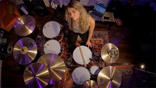 Subdivisions  RUSH Drum Cover  Brooke C [upl. by Partan364]