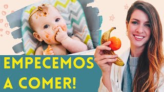 CÓMO EMPEZAR a dar de COMER a un BEBÉ PARTE 1 DE 3 [upl. by Myk]