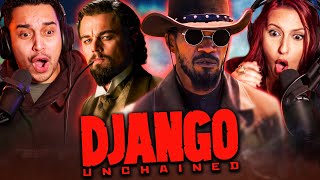 DJANGO UNCHAINED 2012 MOVIE REACTION  TARANTINO DOES IT AGAIN  FIRST TIME WATCHING  REVIEW [upl. by Saied]