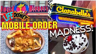 How To UseReview NEW Mobile Food Ordering at Disneyland [upl. by Eimarrej]