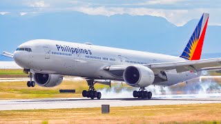 20 MINS LANDINGS amp TAKEOFFS at YVR  4K  Close Up Plane Spotting at Vancouver Airport 2023 [upl. by Attlee]