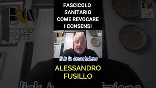 FASCICOLO SANITARIO ELETTRONICO COME REVOCARE I CONSENSI  ALESSANDRO FUSILLO [upl. by Ilujna]