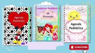 AGENDA PEDIATRICAS PARA IMPRIMIR GRATIS [upl. by Dnomrej896]