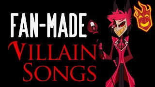 Top Ten FanMade Villain Songs [upl. by Navinod]