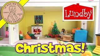 Lundby Småland Christmas Swedish Doll House 3rd Floor Extension Christmas Tree amp Presents 118 Scale [upl. by Sy]