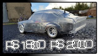 RC mk2 Ford escort Cutting and body work [upl. by Rhee97]