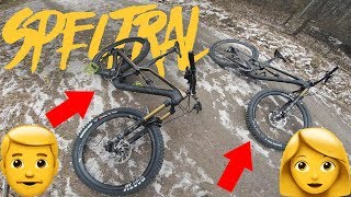 Erste Fahrt mit dem neuen Canyon Spectral VS Spectral WMN  Fabio Schäfer Vlog 142 [upl. by Ogilvy]