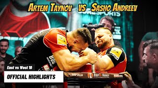 Artem Taynov vs Sasho Andreev HIGHLIGHTS [upl. by Fini517]