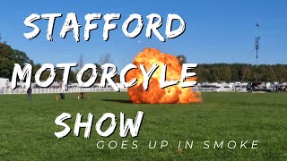 Stafford classic motorbike show walk around with guest speakers henry Cole Allen millyard and guy [upl. by Nyltyak]