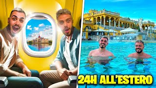 ✈️ 🌍 IL MIO PRIMO VIAGGIO ALLESTERO CON FIUS GAMER 24H ASSURDE [upl. by Nyleaj]