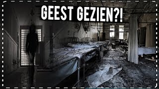 GEEST GEZIEN in VERLATEN HORROR ZIEKENHUIS paranormale activiteiten [upl. by Arvad993]