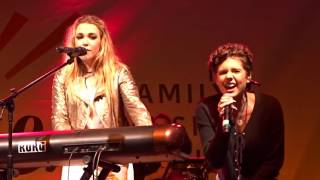 Rachel Platten amp Calysta Bevier  Fight Song live We Are LA Family Music Festival [upl. by Ydnas]