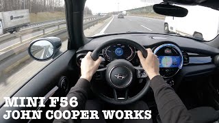 New 2022 Mini Hatch John Cooper Works 20 231HP  POV Test Drive  Acceleration 0100 by GearUp [upl. by Laddy]