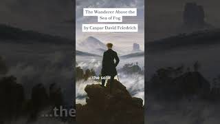 365 days of paintings  Day 30  The Wanderer Above the Sea of Fog painted by Friedrich [upl. by Adlen]