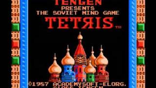 Tetris Tengen NES Music  Title Theme [upl. by Gamin]