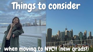 Should You Move to NYC Advice for New Grads [upl. by Jordanson]