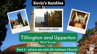 In part 2 of our visit to Tillington and Upperton we look around the church [upl. by Donielle]