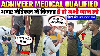 agniveer medical pass student review  फिजिकल से ज्यादा मेडिकल की तैयारी जरूरी है अन्यथा बाहर 😭😭 [upl. by Naitsirk]