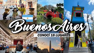 Buenos Aires 18 lugares turísticos en 5 días [upl. by Amilas39]