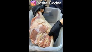 pernil de cerdo al horno con un adobo INCREIBLE [upl. by Atika264]