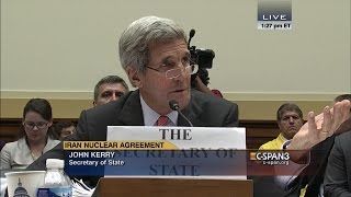 John Kerry “Congressman I don’t need any lessons from you about who I representquot CSPAN [upl. by Hurlee]