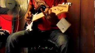 Rocker RG100 Beginners Electric Guitar  Tests [upl. by Refinaj]