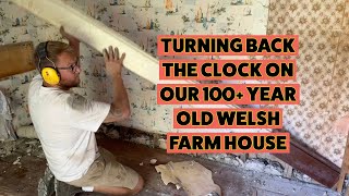 Transforming a 100 YearOld Farmhouse Into Our Dream Home ep5 [upl. by Tallbott6]