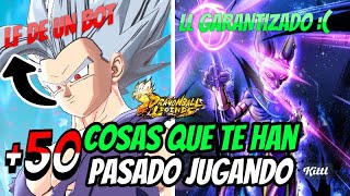 50 Cosas que Seguro te Han Pasado Jugando Dragon Ball Legends  PvP Summons Coop” [upl. by Eelyak366]