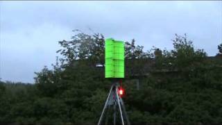 Kite rotor to power lamp LEDs [upl. by Anerahs259]