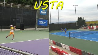 Level 3 USTA Southern California Junior Sectional Championships 🔥🎾 USTA tennis 2023 🔥🎾 [upl. by Ycat630]