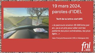 Tarif de la lettre clef AMI 19032024 Paroles didel [upl. by Atlante]