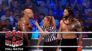 Roman Reigns vs Kai Greene WWE Bad Blood 2024  Falls Count Anywhere Match [upl. by Benjamen]