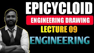 EPICYCLOID ENGINEERING DRAWING  ENGINEERING DRAWING  LECTURE 09 PRADEEP GIRI SIR [upl. by Dillon]