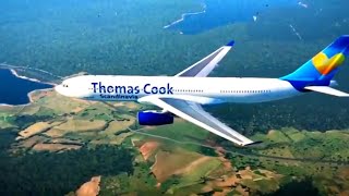 XP 11 Thomas Cook Scandinavia A330200 landing in Gothenburg Landvetter Airport by A Rörqvist [upl. by Garett334]