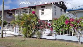 Huurwoning Suriname Vakantiewoning Paramaribo Marinus van Doornstraat Holiday house for Rent [upl. by Tutto]