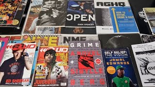 TheGRC  Grime amp UK Rap Book Collection PT 2  JME Jamal Edwards Wretch 32 Dizzee Rascal amp More [upl. by Purington]