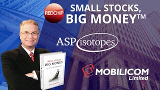 RedChip TV Highlights ASP Isotopes NASDAQ ASPI amp Mobilicom Ltd NASDAQ MOB [upl. by Aihseyt]