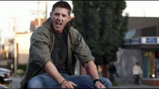 Dean Jensen Ackles singing Eye of the Tiger Supernatural s04e06 HD [upl. by Anceline]