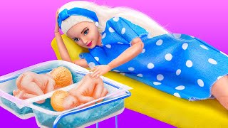 11 DIY Barbie Hacks en Ambachten  Doll Hospital Ideeën [upl. by Akinak578]