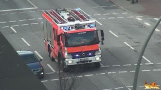 Sturmeinsatz Feuerwehr Groß Flottbek mit neuem LF 20KatS und LF 1612 [upl. by Robi]