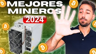 Los 5 MEJORES equipos para MINAR Bitcoin en 2024 actualizado [upl. by Enneyehc]