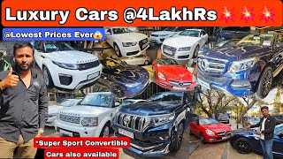 Convertible Luxury Cars at ₹4LakhRs💥💥60 Premium Certified Cars For Sale at Very Low Pricings Ever😱👍 [upl. by Steere314]