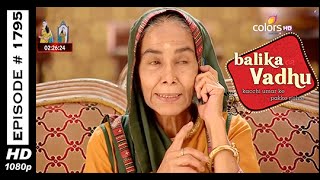 Balika Vadhu  बालिका वधु  19th January 2015  Full Episode HD [upl. by Arebma598]