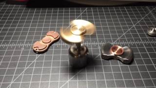 Torqbar vs Rotablade Stubby hand spinner comparison [upl. by Kopaz]