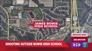 Police confirm a shooting at Bowie High School in Arlington Texas [upl. by Wons]