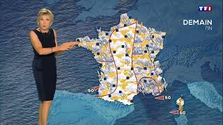 Météo du 17 août 2022  Prévisions météo à 20h55  Météo TF1 [upl. by Maller]