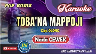 Tobana MappojiKaraoke Bugis PopNada CewekKarya Olong [upl. by Nilam]